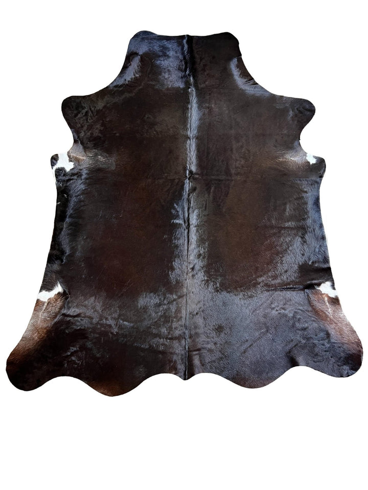 Genuine Black Cowhide Rugs - Hides & Leathers - Cowhide Rugs