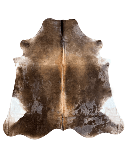 Genuine Brown Cowhide Rugs - Hides & Leathers - Cowhide Rugs