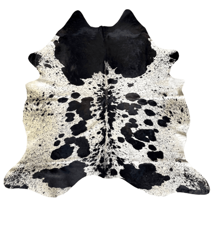 Genuine Cowhide Rug Exotic Black and White - Hides & Leathers - Cowhide Rugs