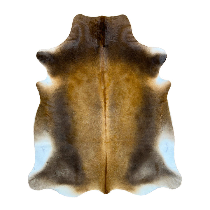 Genuine Cowhide Rugs - Brown 0004 - Hides & Leathers - 