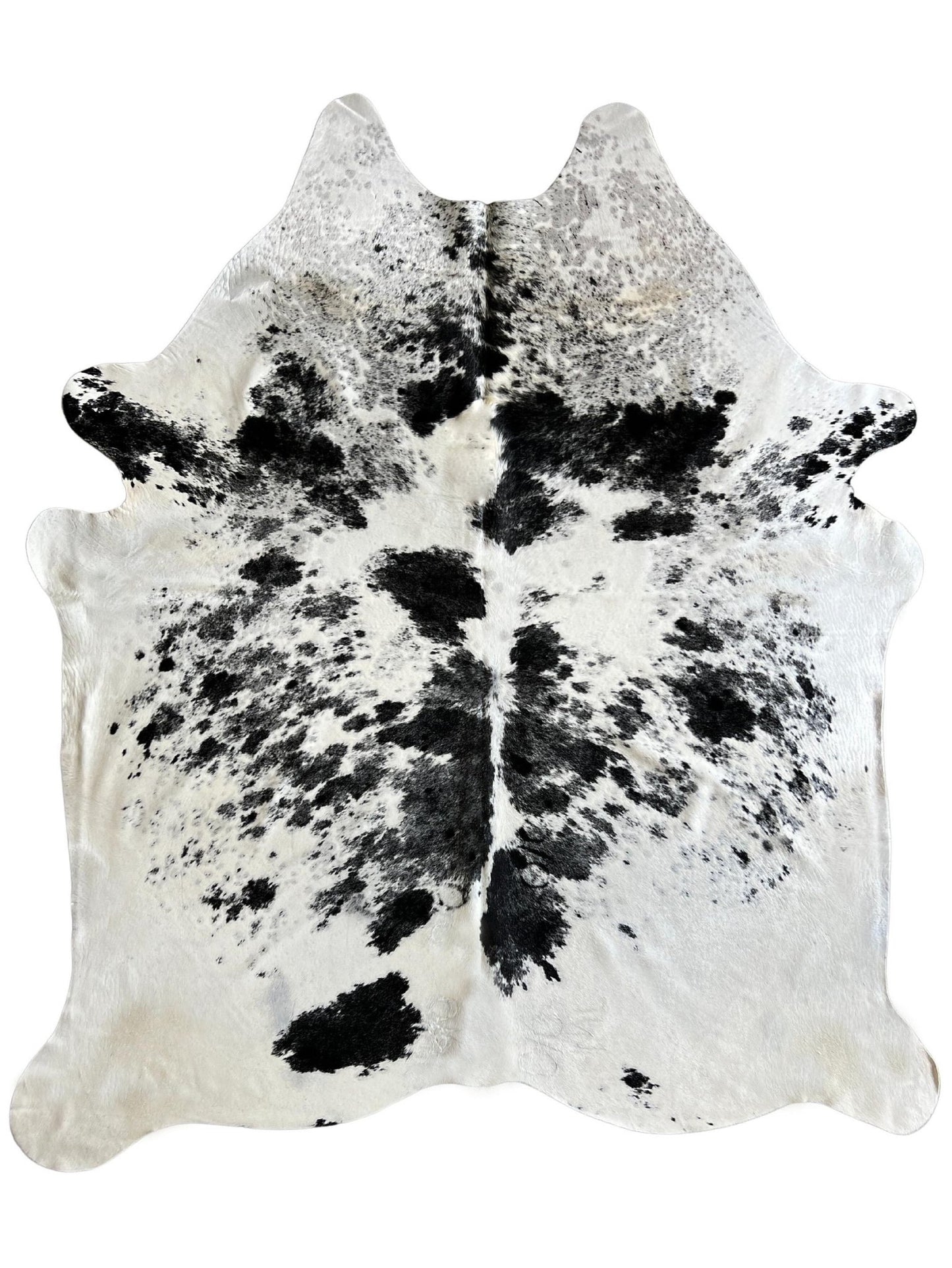 Genuine Cowhide Rugs - Exotic Black and White - Hides & Leathers - Cowhide Rugs