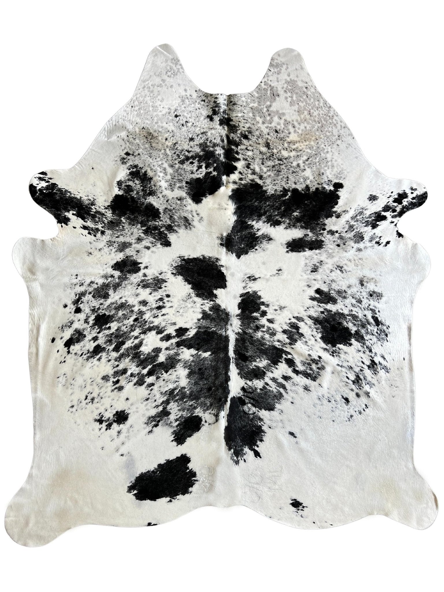 Genuine Cowhide Rugs - Exotic Black and White - Hides & Leathers - Cowhide Rugs