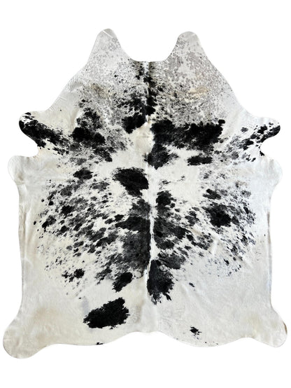 Genuine Cowhide Rugs - Exotic Black and White - Hides & Leathers - Cowhide Rugs