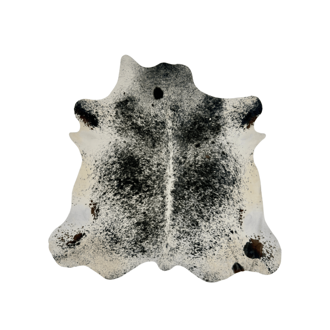 Genuine Cowhide Rugs - Salt and Pepper 00013 - Hides & Leathers - 