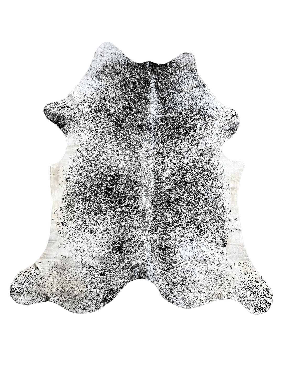 Genuine Cowhide Rugs - Speckled Salt and Pepper - Hides & Leathers - Cowhide Rugs