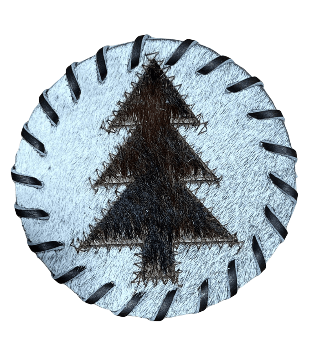 Handmade Cowhide Coasters Set of 4 - Hides & Leathers - 