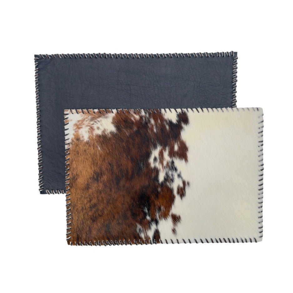 Handmade Cowhide Placemats and Coasters - Hides & Leathers - 