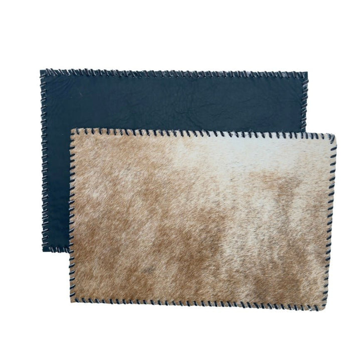 Handmade Cowhide Placemats and Coasters - Hides & Leathers - 
