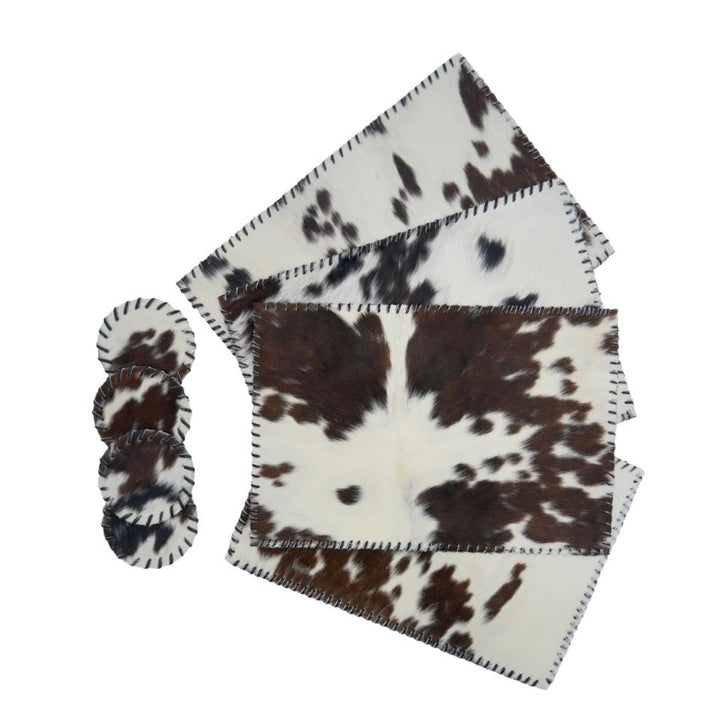 Handmade Cowhide Placemats and Coasters - Hides & Leathers - 