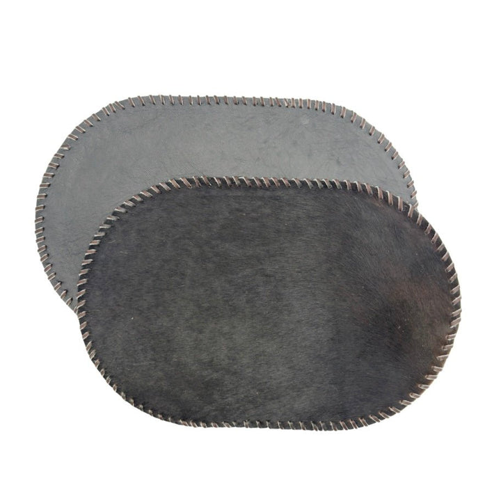 Handmade Cowhide Placemats and Coasters Bundle - Hides & Leathers - 
