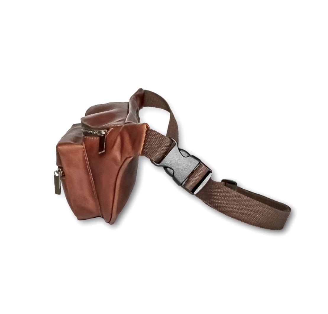 Leather Fanny Cross Body Bag - Hides & Leathers - Leather Fanny Bag