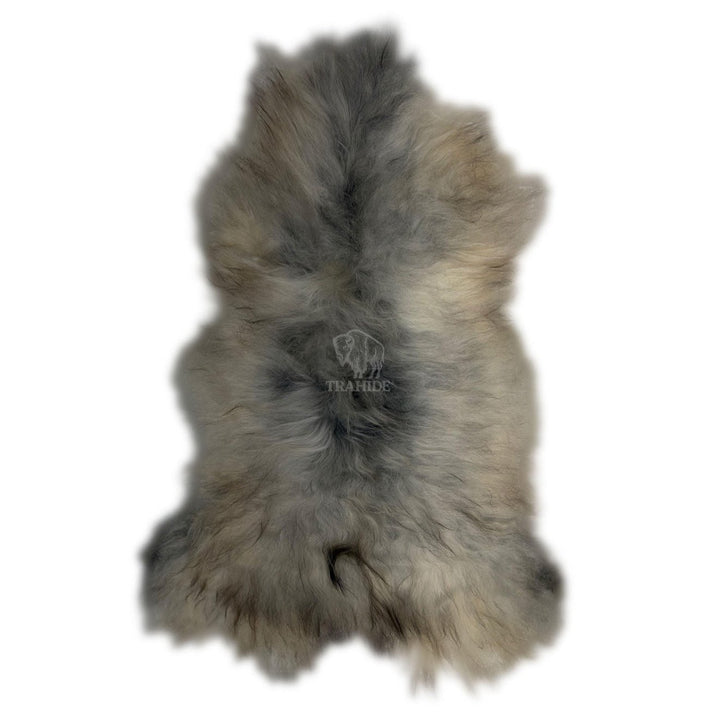 Luxury Norwegian Viking Heritage Sheepskin - Frosted Gray Long - Hair - Hides & Leathers - Sheep / Lamb