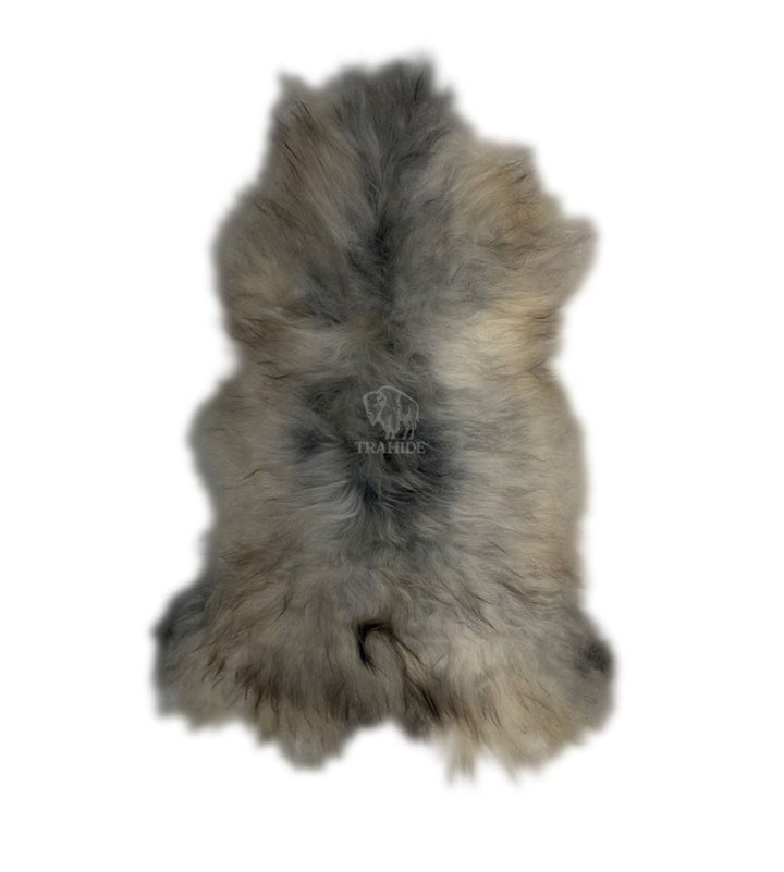 Luxury Norwegian Viking Heritage Sheepskin - Frosted Gray Long - Hair - Hides & Leathers - Sheep / Lamb
