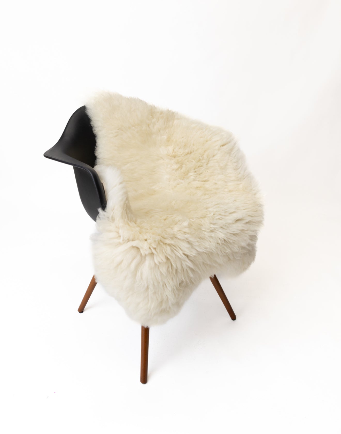 Natural Ivory Plush Sheepskin Rug (Large) - Hides & Leathers - Sheep / Lamb