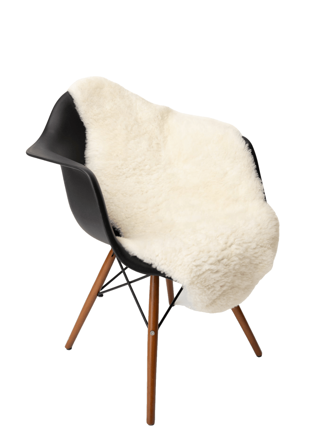 Natural White Plush Sheepskin Rug or Throw small - Hides & Leathers - 