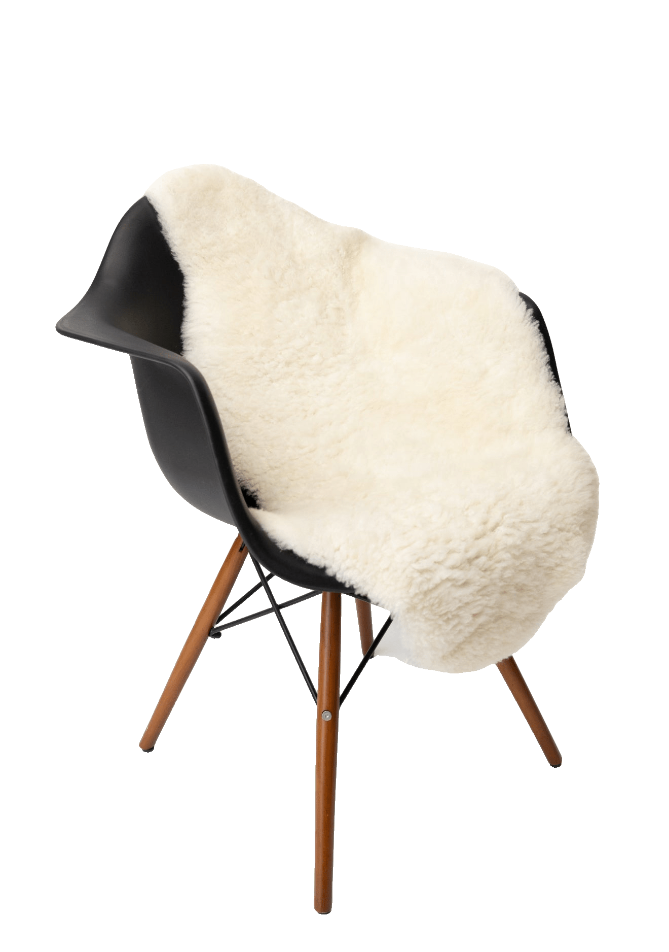 Natural White Plush Sheepskin Rug or Throw small - Hides & Leathers - 