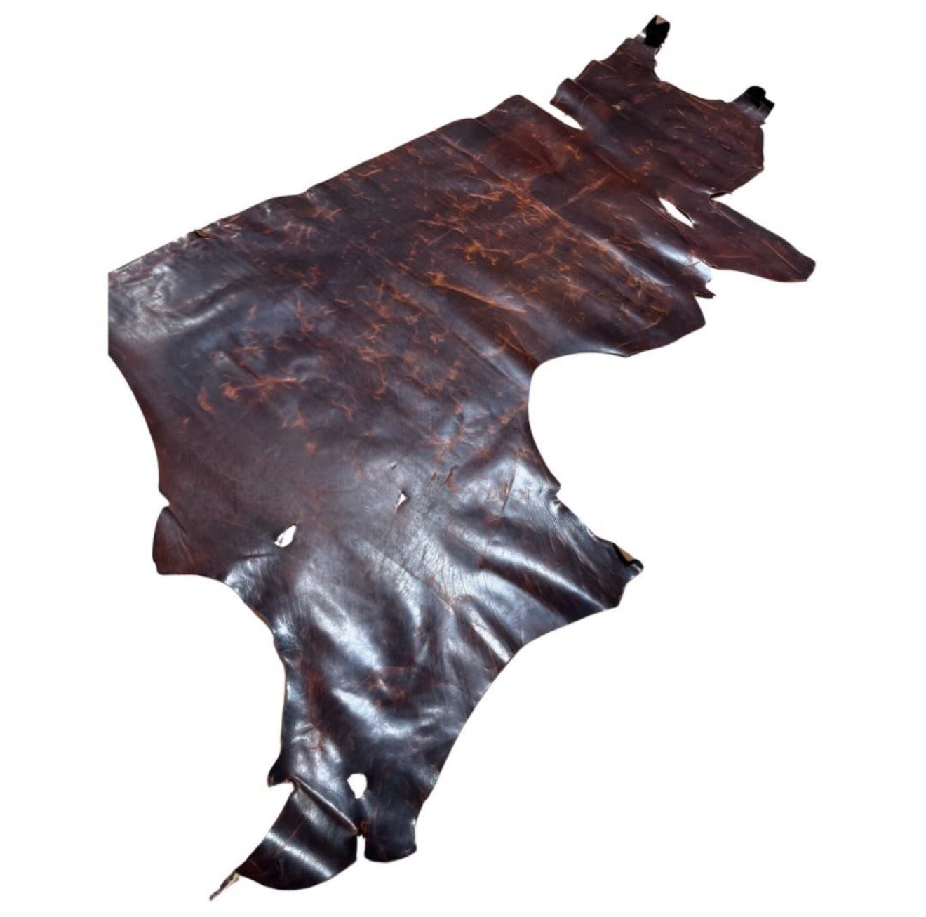 Painted bison leather sides - Hides & Leathers - Leather