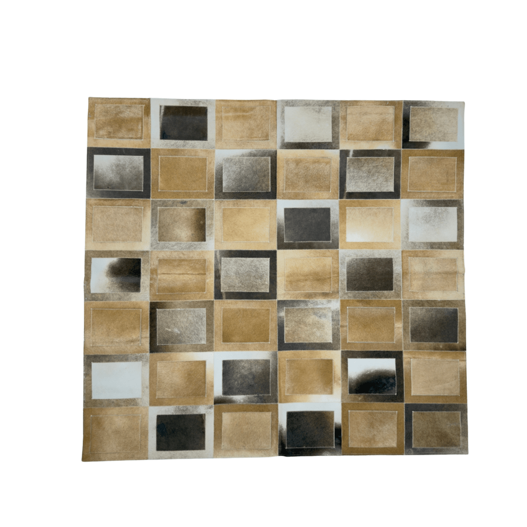 Patchwork Cowhide Rug - Hides & Leathers - Cowhide Rugs