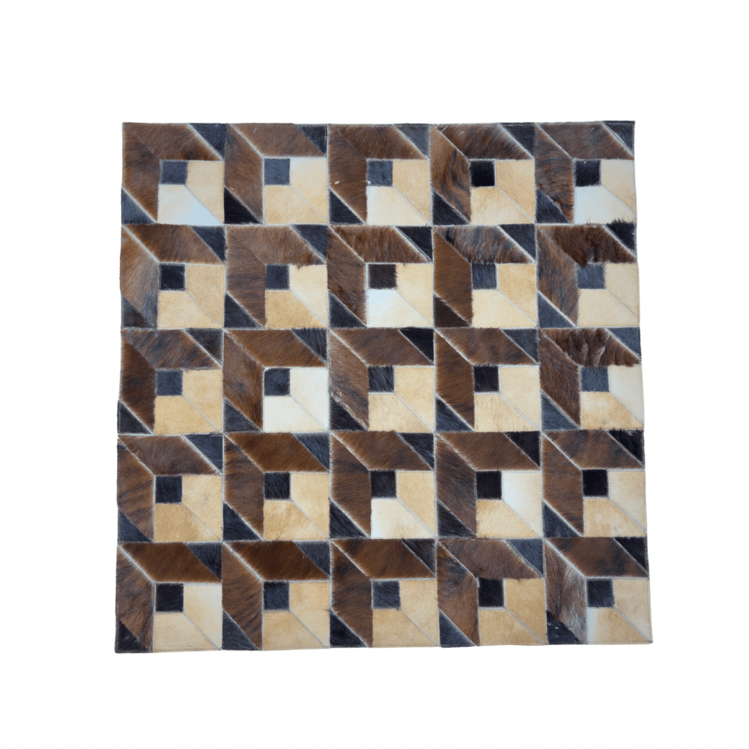 Patchwork Cowhide Rug - Hides & Leathers - Cowhide Rugs