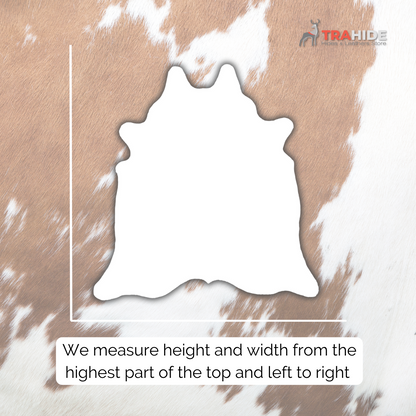 Genuine Cowhide Rugs - Light Brindle