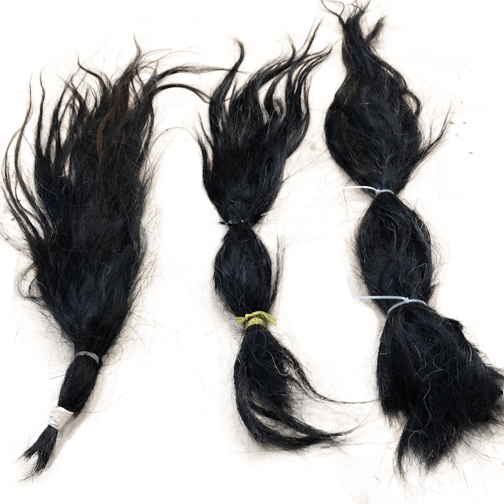 Horse Tail Hair - Dark Brown - Hides & Leathers - 
