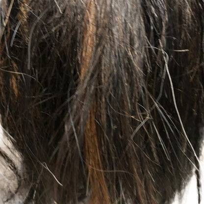 Horse Tail Hair - Dark Brown - Hides & Leathers - 