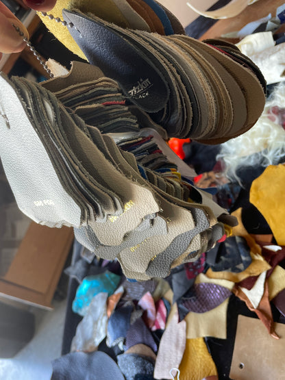 Leather Scraps for Crafting