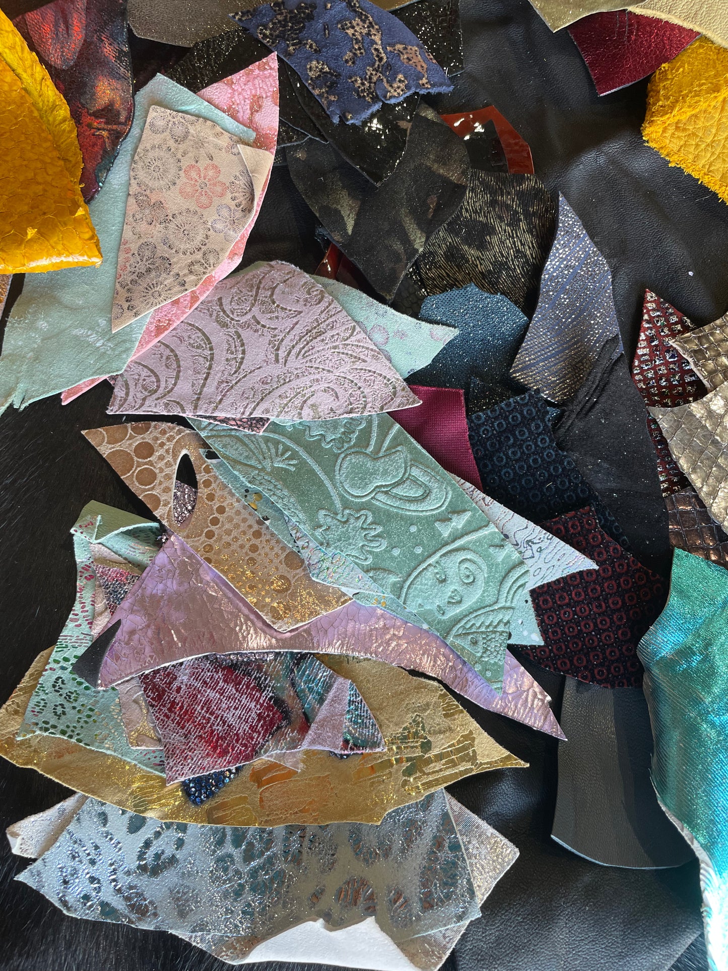 Leather Scraps for Crafting